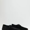 Album di Famiglia Shoes | Velvet Lace-Up Shoes In Black