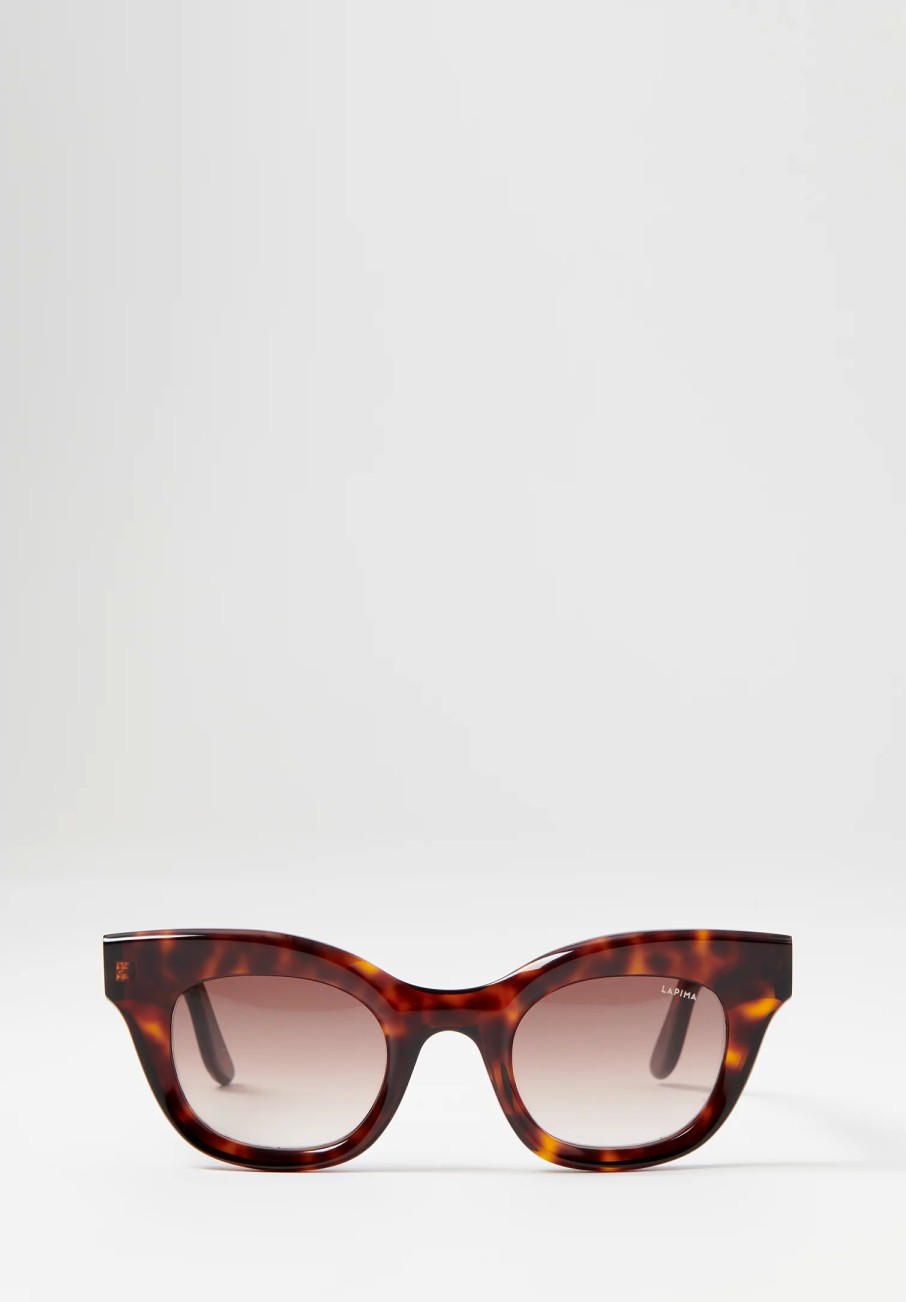 Lapima Sunglasses | Ana Petit Sunglasses In Havana Brown