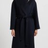 The Row Outerwear | Cashmere ''Delores'' Coat In Dark Navy