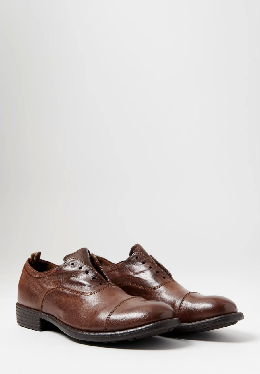 Officine Creative Loafers & Slip-Ons | Leather Calixte Ignis T. Shoes In Cigar Brown