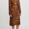 Dries Van Noten Dresses | Dosana Dress In Rust Floral