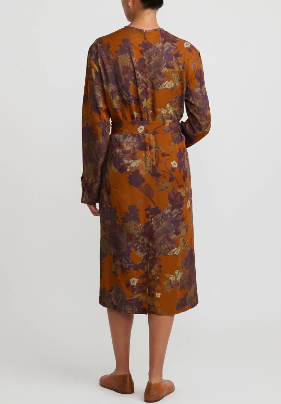 Dries Van Noten Dresses | Dosana Dress In Rust Floral