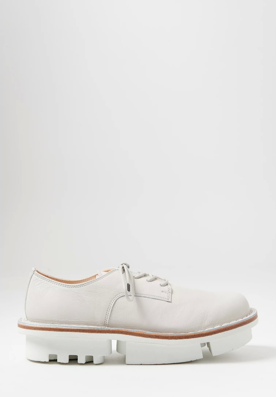 Trippen Shoes | Lace Up Sprint Shoe In Avorio White