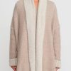 Uma Wang Knitwear | Shawl Collar Over Cardigan In Natural/White