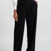 The Row Pants | Wide Leg ''Phoebe'' Pants In Black