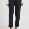 Jil Sander Pants | Organic Cotton Drawstring Pants In Navy Blue