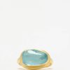 Pippa Small Rings | 18K, Light And Space Aquamarine Java Ring