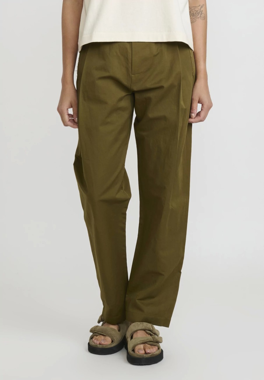 Toogood Pants | Twill Signaller Trouser In Khaki Green