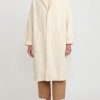 Album di Famiglia Coats & Dusters | Serie Numerata Cotton & Linen Loose Coat In Natural White