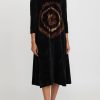 Gilda Midani Dresses | Pattern Dyed Hooded Maria Dress In Fire Ring