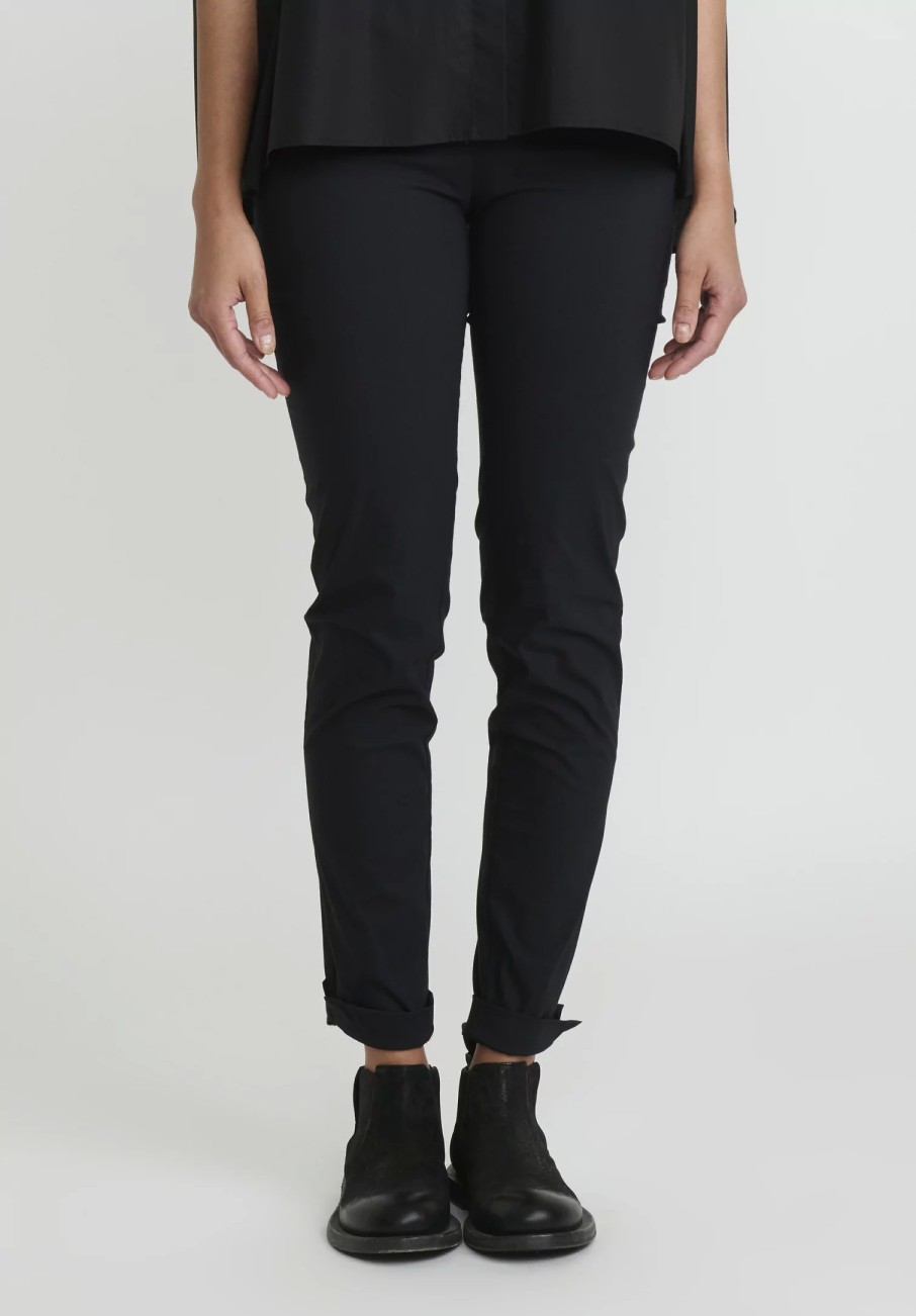 Rundholz Pants | Skinny Leg Pants In Black