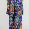 Rianna + Nina Pants | Silk Greek Melina Pants In Ilios Blue