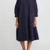 Casey Casey Dresses | Cotton Surf Dress In Ink Blue