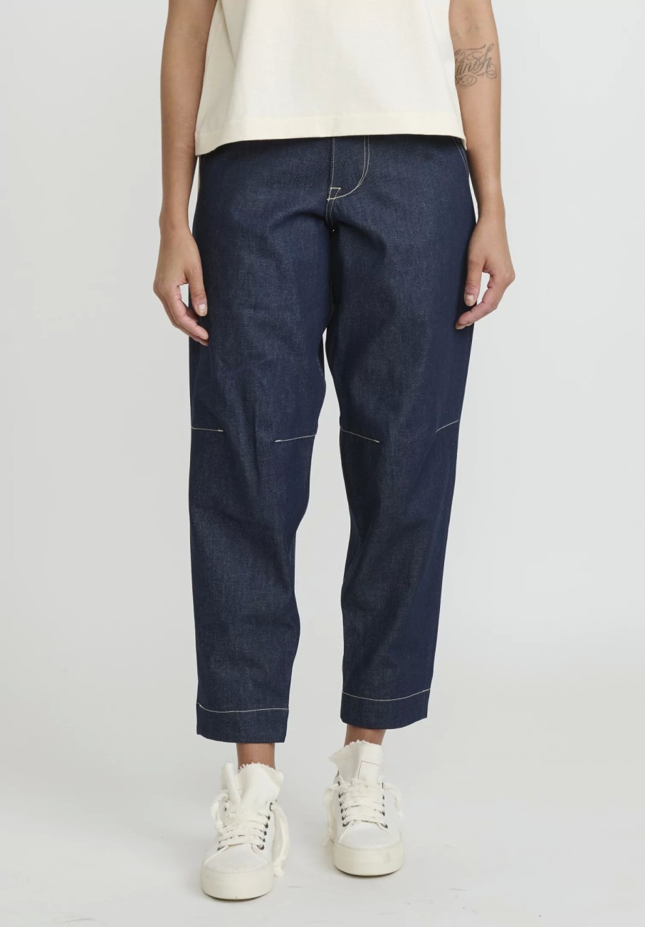 Toogood Denim | Organic Cotton Denim Engineer Jeans In Indigo Blue