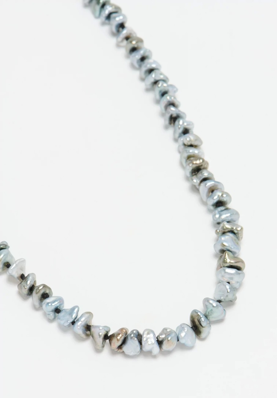 Denise Betesh Necklaces | 22K, 20K, Natural Tahitian Keshi Pearl Necklace