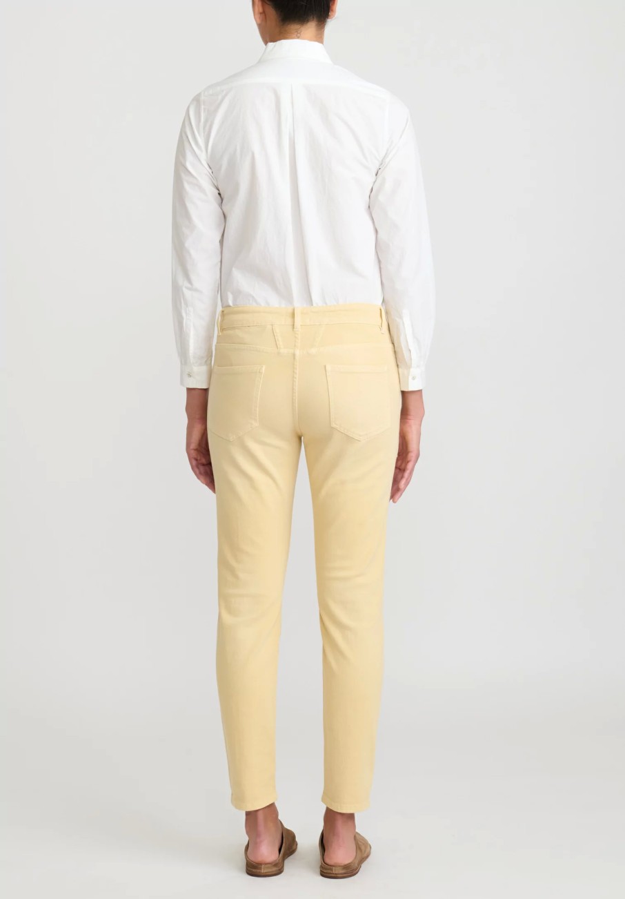 Closed Denim | Baker Mid-Rise Jeans In Elderflower Yellow