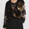 Gilda Midani Jackets | Pattern Dyed Velvet Gilet Jacket In Canyon Brown