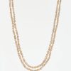 Denise Betesh Necklaces | 18K, 22K, Double Strand Champagne Diamond Necklace