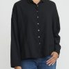 Album di Famiglia Shirts & Blouses | Short Collar Shirt In Black