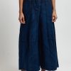 Gilda Midani Pants | Linen Egg Pants In Indigo Blue