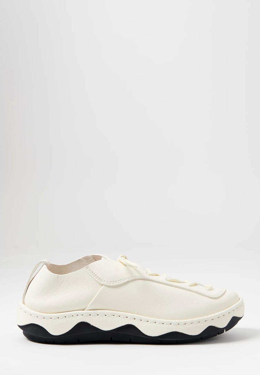 Trippen Shoes | Ripple Shoe In White