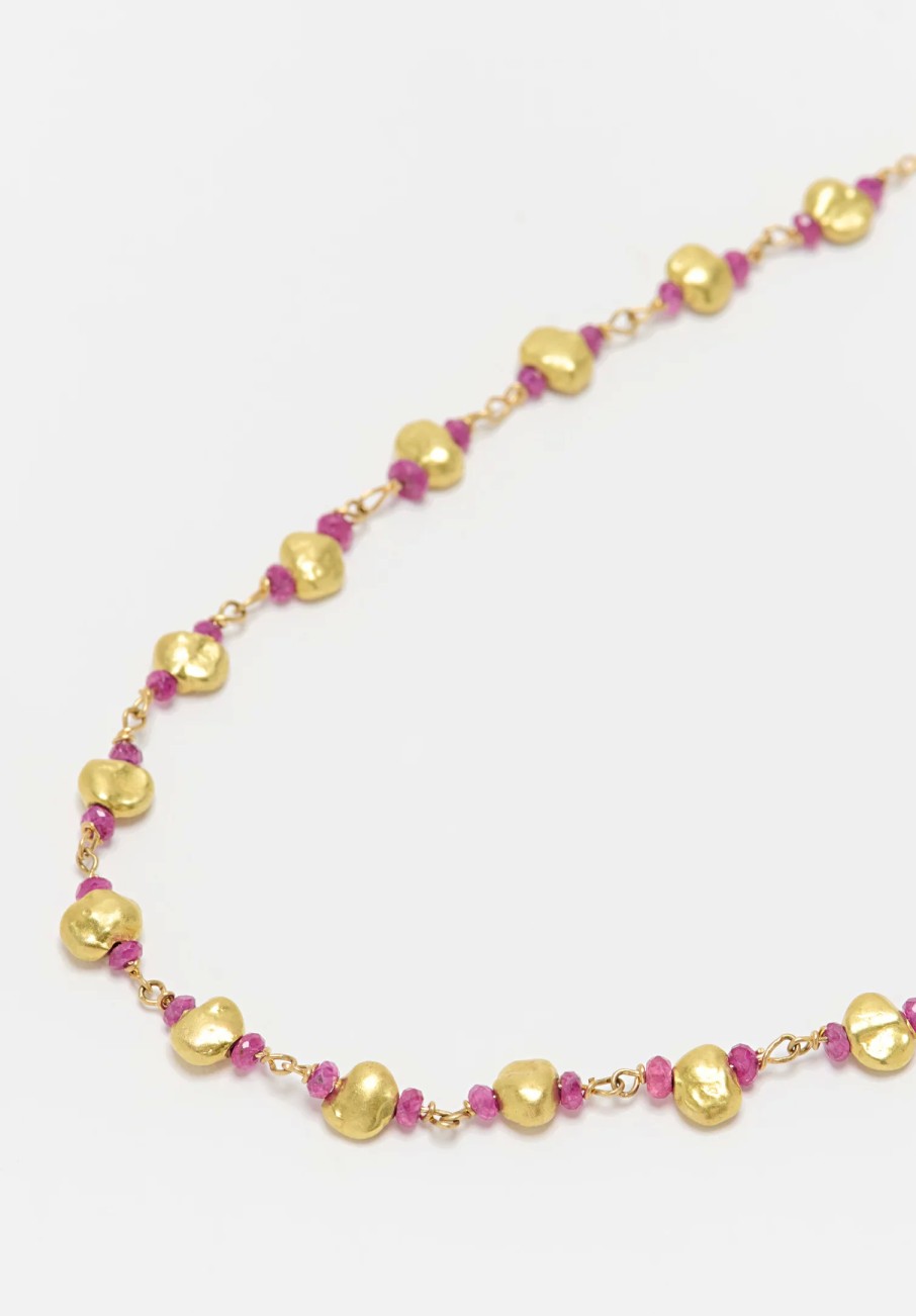 Greig Porter Necklaces | 18K, Gold And Ruby Necklace