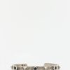 Miranda Hicks Bracelets | Sterling Silver & Black Spinel Mini Collar Cuff