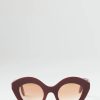 Lapima Sunglasses | Nina Sunglasses In Red Golden Urucum