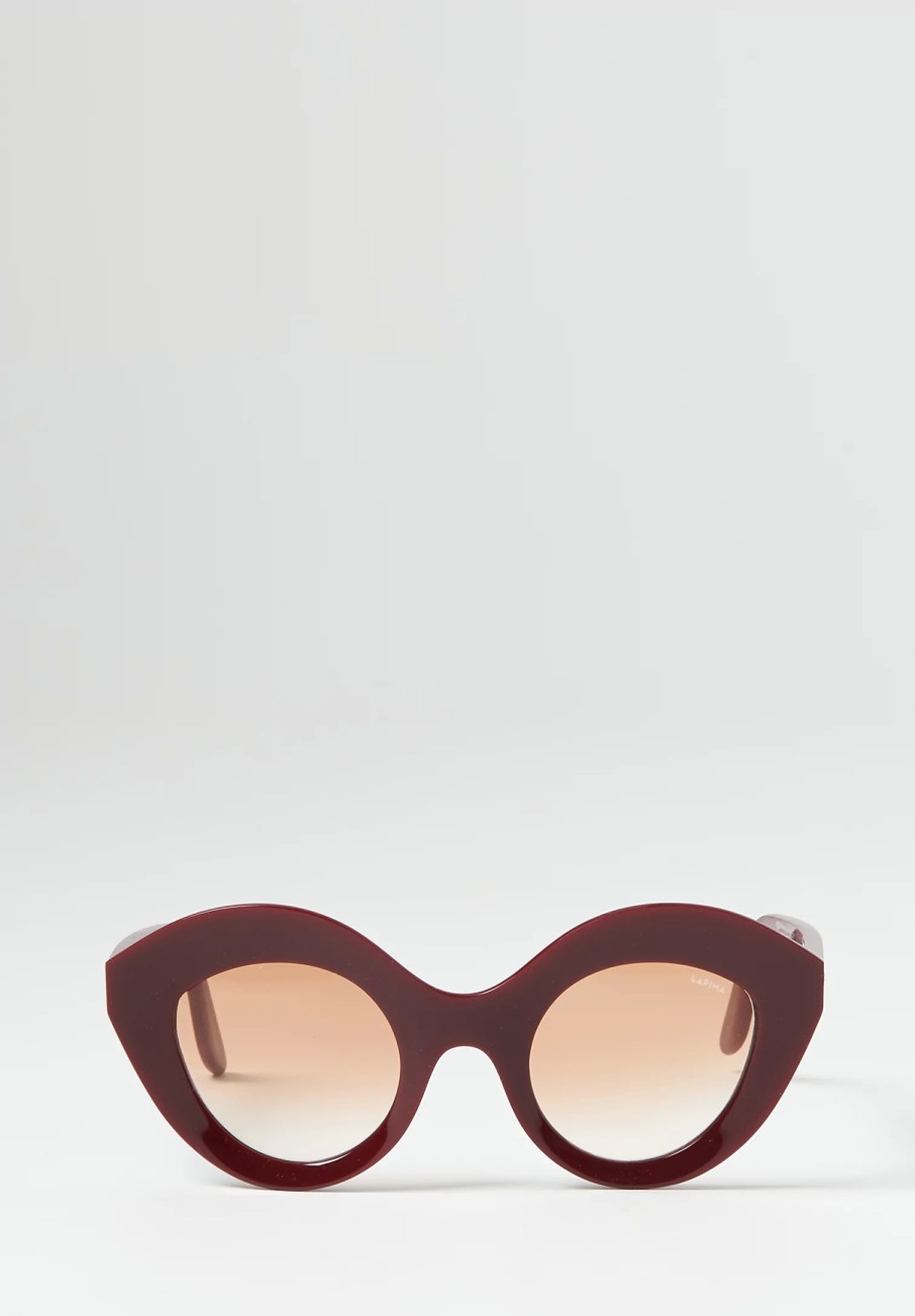 Lapima Sunglasses | Nina Sunglasses In Red Golden Urucum