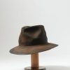 Horisaki Design & Handel Hats | Horisake Design & Handel Hard Burnt Beaver Reshapeable Hat In Taupe Brown