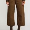 Rundholz Black Label Pants | Cotton Straight Leg Pants In Bronze