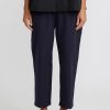 Casey Casey Pants | Cotton Fabi Pants In Ink Blue