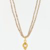 Denise Betesh Pendants | 22K, Rose Cut Diamond Pendant