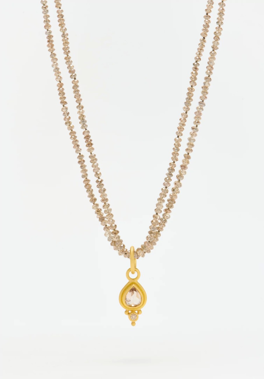 Denise Betesh Pendants | 22K, Rose Cut Diamond Pendant