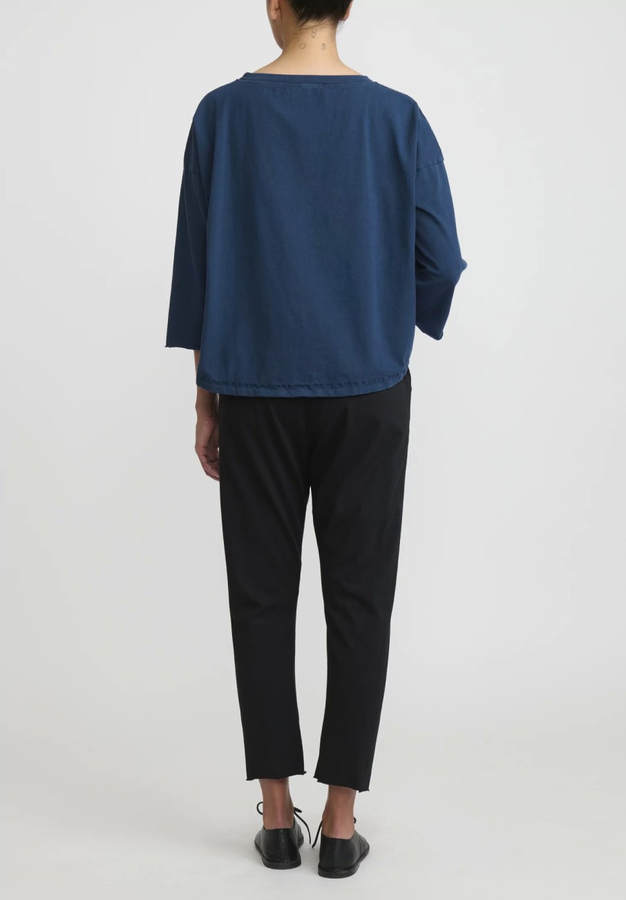 Album di Famiglia Tops | Cotton Pullover Hc Jumper In Navy Blue