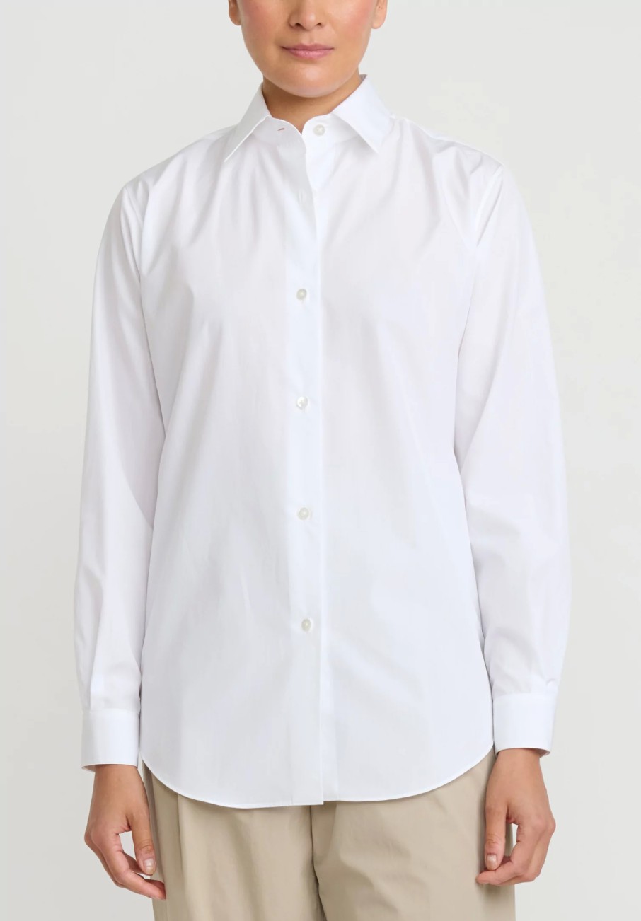 The Row Shirts & Blouses | Cotton Blaga Shirt In White