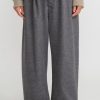 Lauren Manoogian Pants | Brushed Baby Alpaca And Merino Wool Pants In Charcoal Grey