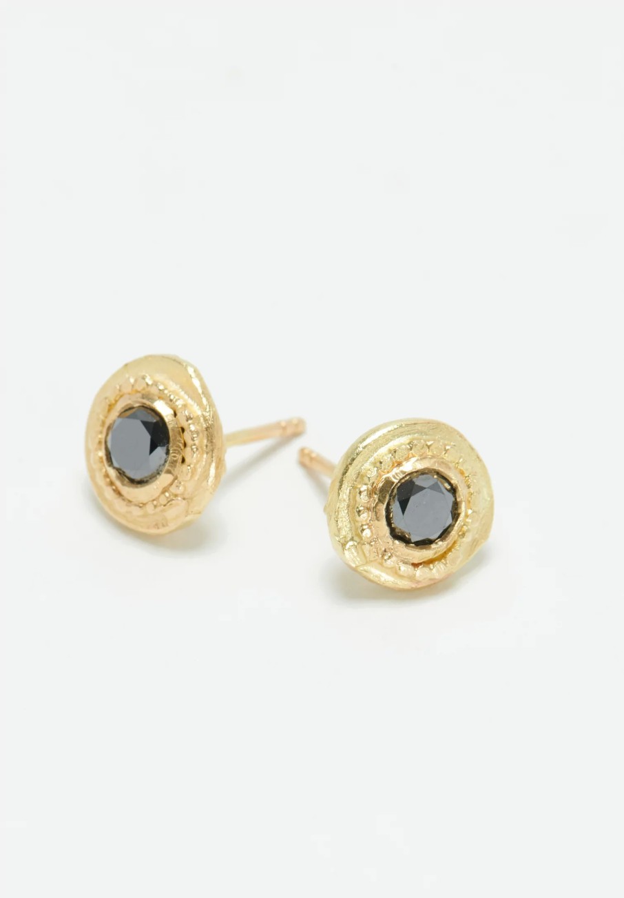 Tovi Farber Earrings | 18K, Black Diamond Earrings