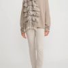 Lauren Manoogian Scarves & Shawls | Handwoven Carton Scarf In Granite Taupe