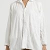 Daniela Gregis Shirts & Blouses | Cotton Fratello Larga ''Jeroni'' Top In Bianco White