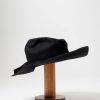 Horisaki Design & Handel Hats | Easy Burnt Rabbit Wrinkled Brim Hat In Black