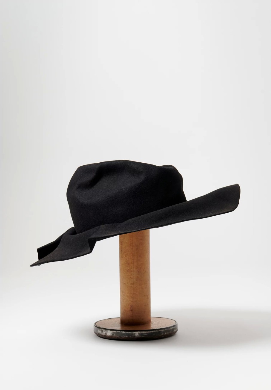 Horisaki Design & Handel Hats | Easy Burnt Rabbit Wrinkled Brim Hat In Black