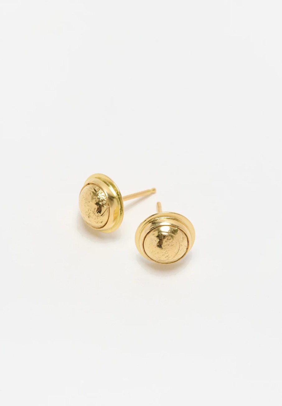 Greig Porter Earrings | 18K Gold Post Earrings