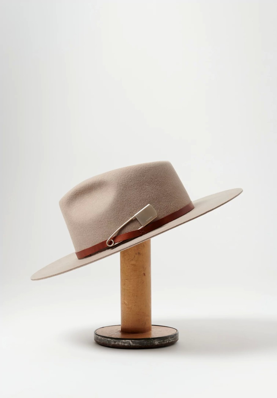 Frenckenberger Hats | Cashmere Alan Fedora In Mole Grey