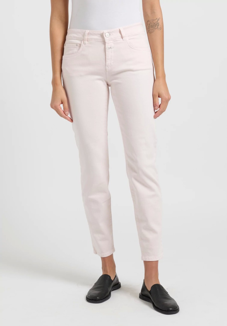 Closed Denim | Baker Mid-Rise Jeans In Rose Quartz Pink