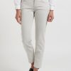 Closed Denim | Baker'' Cropped Narrow Jeans In Light Grey