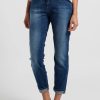 Closed Denim | Baker'' Cropped Narrow Jeans In Mid Blue