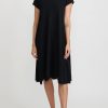 Rundholz Dresses | Cotton Knit Dress In Black