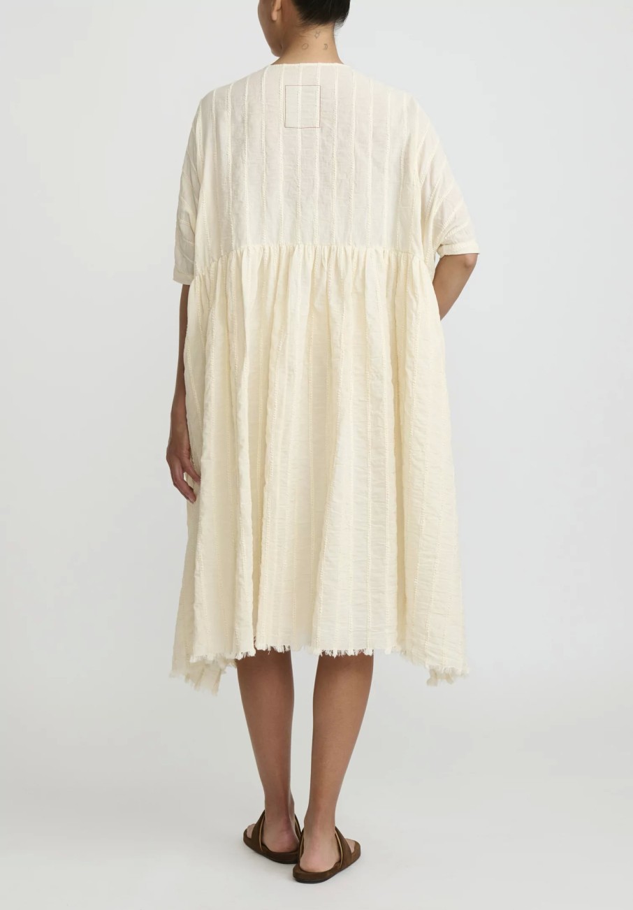 Uma Wang Dresses | Cotton Agnus Parados Dress In Off White