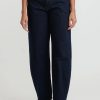 Closed Denim | High Waisted "Fayna" Jeans In Dbl Dark Blue